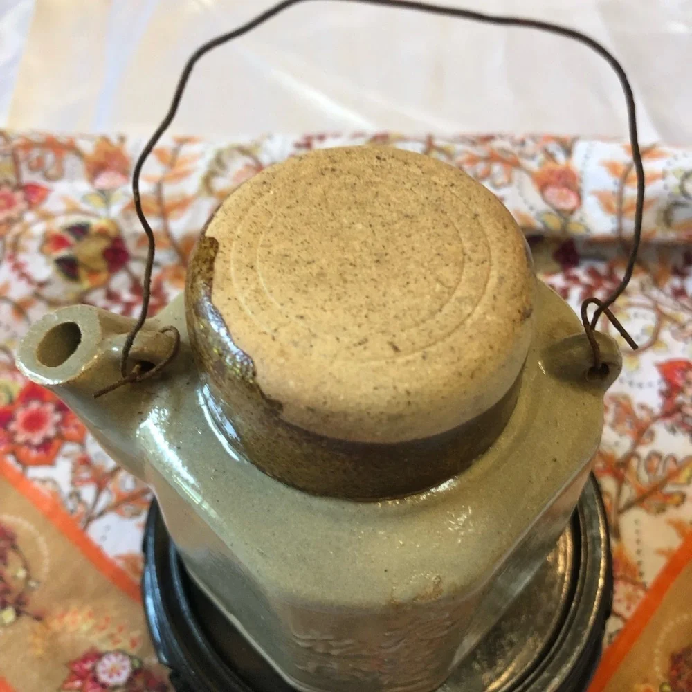 Vintage Hexagon Personal Japanese Tea Pot